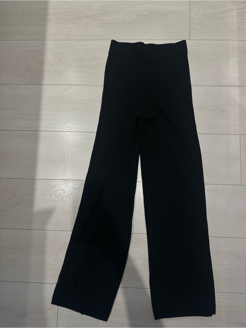 Abercrombie Wide Leg Pants in Black Size XS Like New